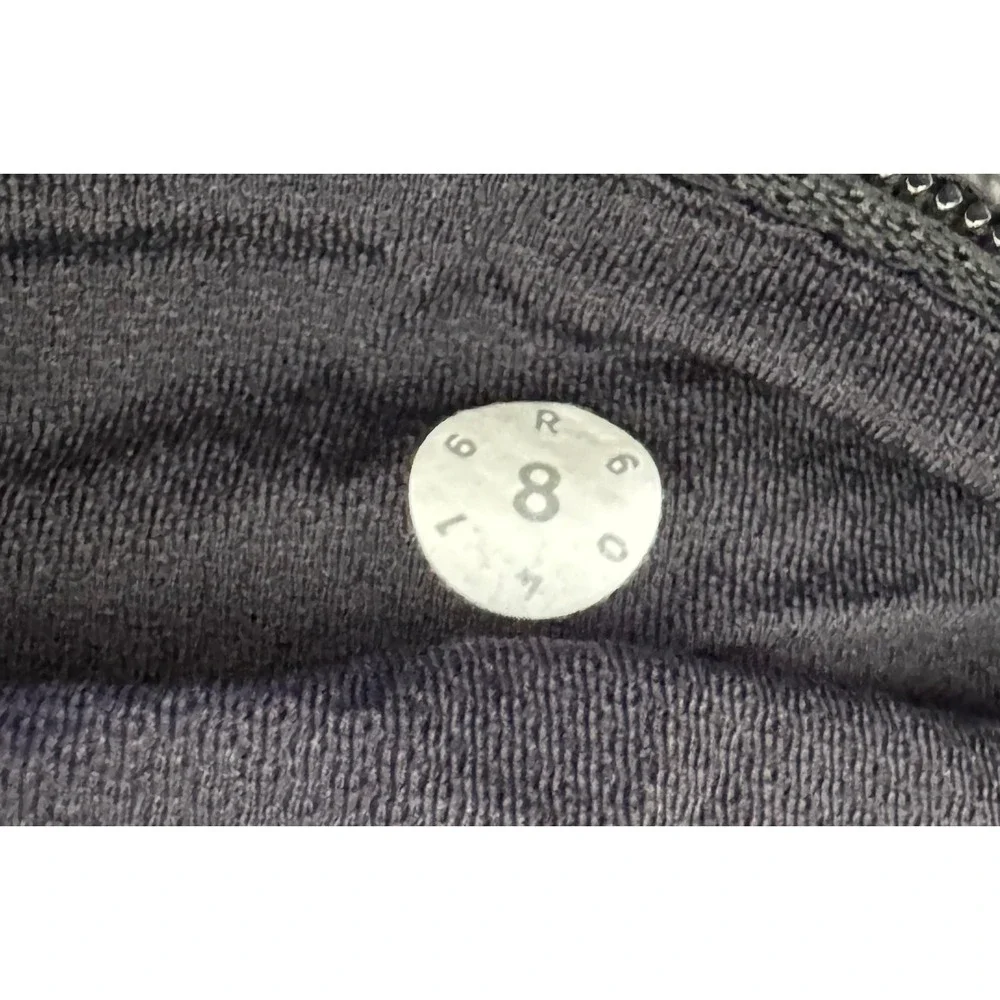 Lululemon Pace Rival Crop Leggings Heathered Grey Size 8